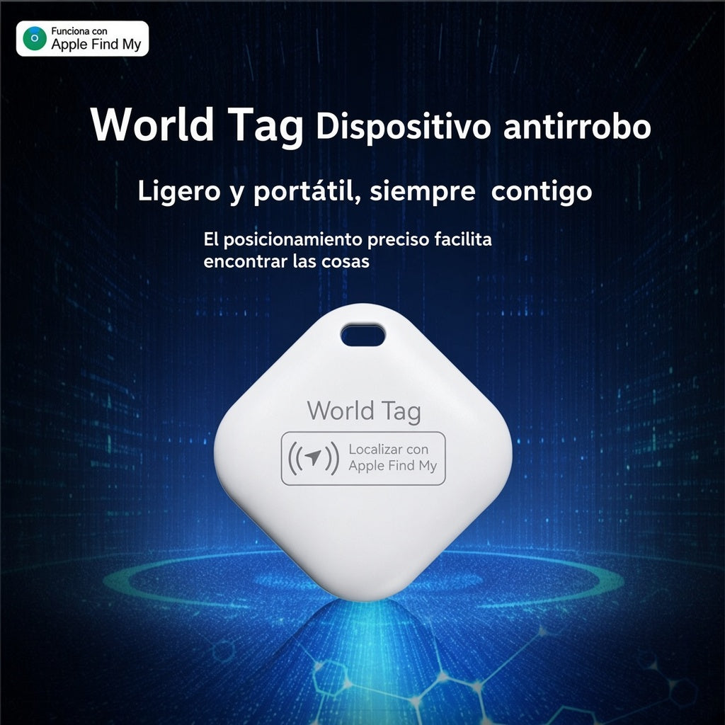 Mini localizador antipérdida para mascotas